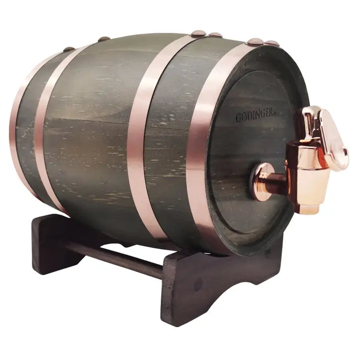 Wood Barrel Dispenser